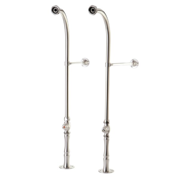 Rigid 30" Freestanding Supply, Brushed Nickel